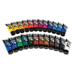 Blick Studio Acrylics - Set of 24 colors, 21 ml tubes
