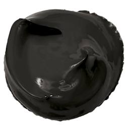 Blick Studio Acrylics - Mars Black Gloss, 4 oz tube, blob swatch