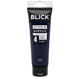 Blick Studio Acrylics - Payne's Gray, 4 oz tube