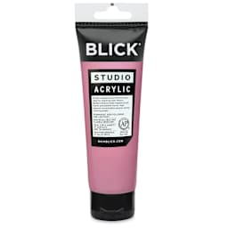 Blick Studio Acrylics - Pastel Pink, 4 oz tube back