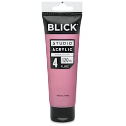 Blick Studio Acrylics - Pastel Pink, 4 oz tube