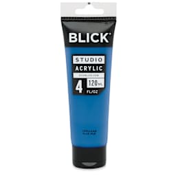 Blick Studio Acrylics - Cerulean Blue Hue, 4 oz tube