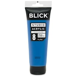 Blick Studio Acrylics - Cerulean Blue Hue, 8 oz tube