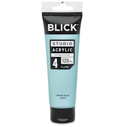 Blick Studio Acrylics - Pastel Blue Light, 4 oz tube