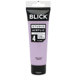 Blick Studio Acrylics - Brilliant Purple, 4 oz tube