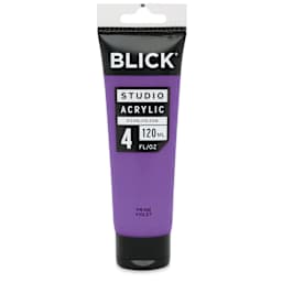 Blick Studio Acrylics - Prism Violet, 4 oz tube