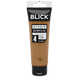 Blick Studio Acrylics - Raw Sienna, 4 oz tube