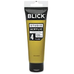 Blick Studio Acrylics - Old Gold, 4 oz tube