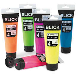 Blick Studio Acrylic Paints and Sets, various tubes