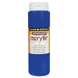 Daler-Rowney Graduate Acrylics - Cobalt Blue Hue, 500 ml bottle