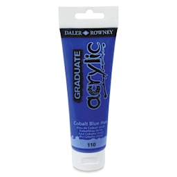 Daler-Rowney Graduate Acrylics - Cobalt Blue Hue, 120 ml tube
