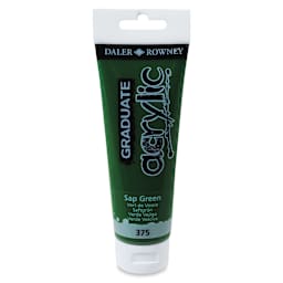 Daler-Rowney Graduate Acrylics - Sap Green, 120 ml tube