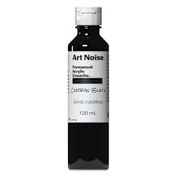 Tri-Art Art Noise Permanent Acrylic Gouache - Carbon Black, 120 ml, Bottle