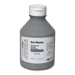 Tri-Art Art Noise Permanent Acrylic Gouache - Slate, 500 ml, Bottle