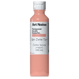 Tri-Art Art Noise Permanent Acrylic Gouache - Red Oxide Tint, 120 ml, Bottle