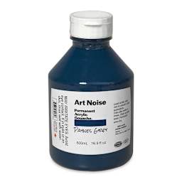 Tri-Art Art Noise Permanent Acrylic Gouache - Paynes Grey, 500 ml, Bottle