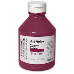Tri-Art Art Noise Permanent Acrylic Gouache - Rose Deep, 500 ml, Swatch