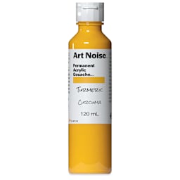 Tri-Art Art Noise Permanent Acrylic Gouache - Turmeric, 120 ml, Bottle