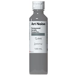 Tri-Art Art Noise Permanent Acrylic Gouache - Slate, 120 ml, Bottle