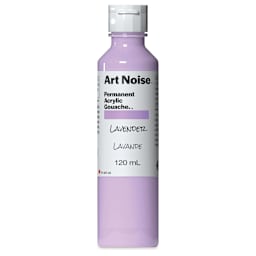 Tri-Art Art Noise Permanent Acrylic Gouache - Lavender, 120 ml, Bottle