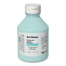 Tri-Art Art Noise Permanent Acrylic Gouache - Seafoam Green, 500 ml, Bottle