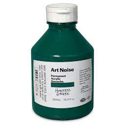 Tri-Art Art Noise Permanent Acrylic Gouache - Hunter Green, 500 ml, Bottle