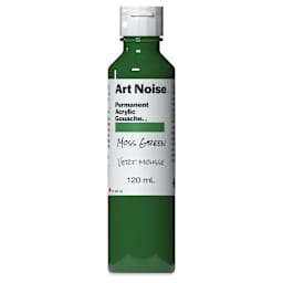 Tri-Art Art Noise Permanent Acrylic Gouache - Moss Green, 120 ml, Bottle