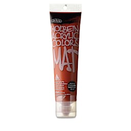 Holbein Mat Acrylic - Red Ochre, 110 ml tube
