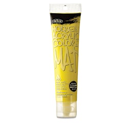 Holbein Mat Acrylic - Yellow, 110 ml tube