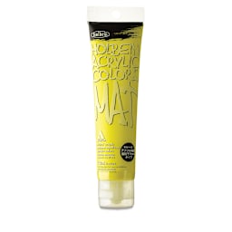 Holbein Mat Acrylic - Lemon Yellow, 110 ml tube