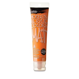 Holbein Mat Acrylic - Orange, 110 ml tube