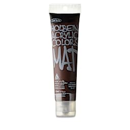 Holbein Mat Acrylic - Burnt Umber, 110 ml tube
