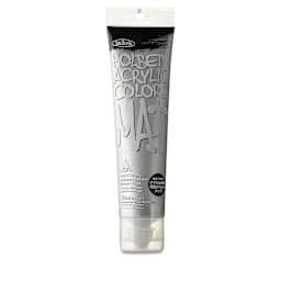 Holbein Mat Acrylic - Silver, 110 ml tube