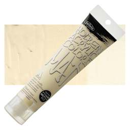 Holbein Mat Acrylic - Beige, 110 ml tube and swatch