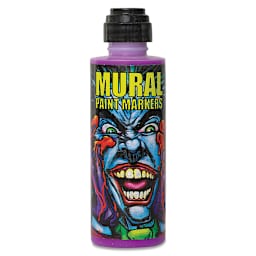 Chroma Mural Paint Marker - Cosmic Violet (Neon), 4 oz Bottle
