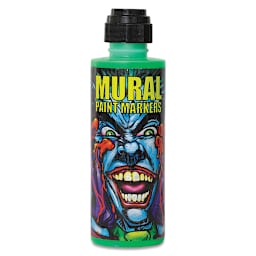 Chroma Mural Paint Marker - Screaming Green (Neon), 4 oz Bottle