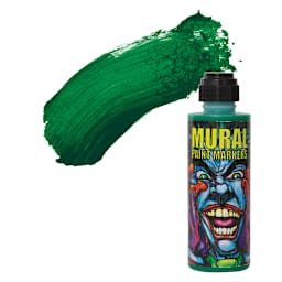 Chroma Mural Paint Marker - Go, 4 oz bottle and swatch