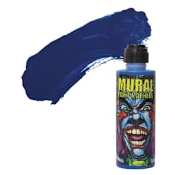 Chroma Mural Paint Marker - Ice, 4 oz Bottle and swatch