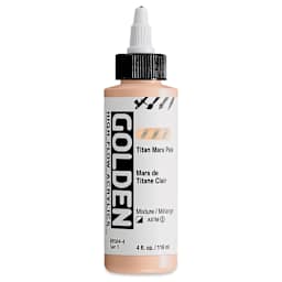 Golden High Flow Acrylics - Titan Mars Pale, 4 oz bottle