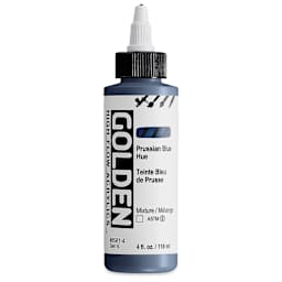 Golden High Flow Acrylics - Prussian Blue Hue, 4 oz bottle