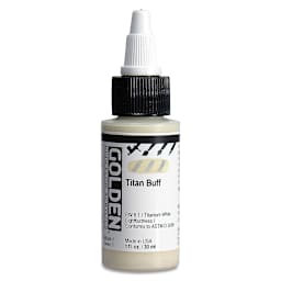 Golden High Flow Acrylics - Titan Buff, 1 oz oz bottle