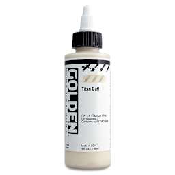 Golden High Flow Acrylics - Titan Buff, 4 oz bottle