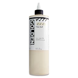 Golden High Flow Acrylics - Titan Buff, 16 oz bottle