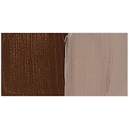 Utrecht Fluid Acrylics - Burnt Umber, swatch