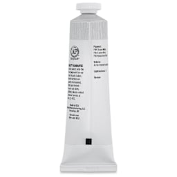 Utrecht Artists' Acrylic Paint - Neutral Gray, 2 oz tube back