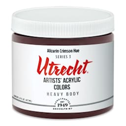 Utrecht Artists' Acrylic Paint - Alizarin Crimson Hue, Pint