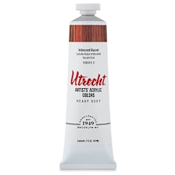 Utrecht Artists' Acrylic Paint - Iridescent Russet, 2 oz tube
