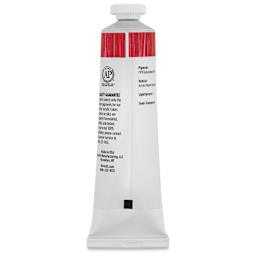 Utrecht Artists' Acrylic Paint - Primary Magenta, 2 oz tube (back of tube)