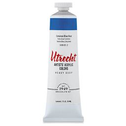 Utrecht Artists' Acrylic Paint - Cerulean Blue Hue, 2 oz tube