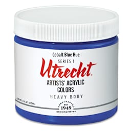 Utrecht Artists' Acrylic Paint - Cobalt Blue Hue, Pint